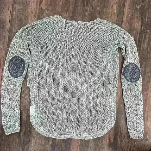 Harper Sweaters - Harper Heritage Sweater Gray Size S